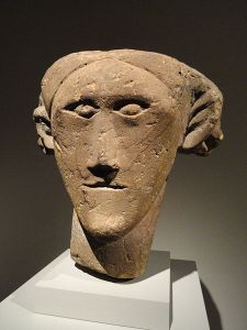 Stone heads were in Celtic art as a result of the head being considered the holiest part of the body.